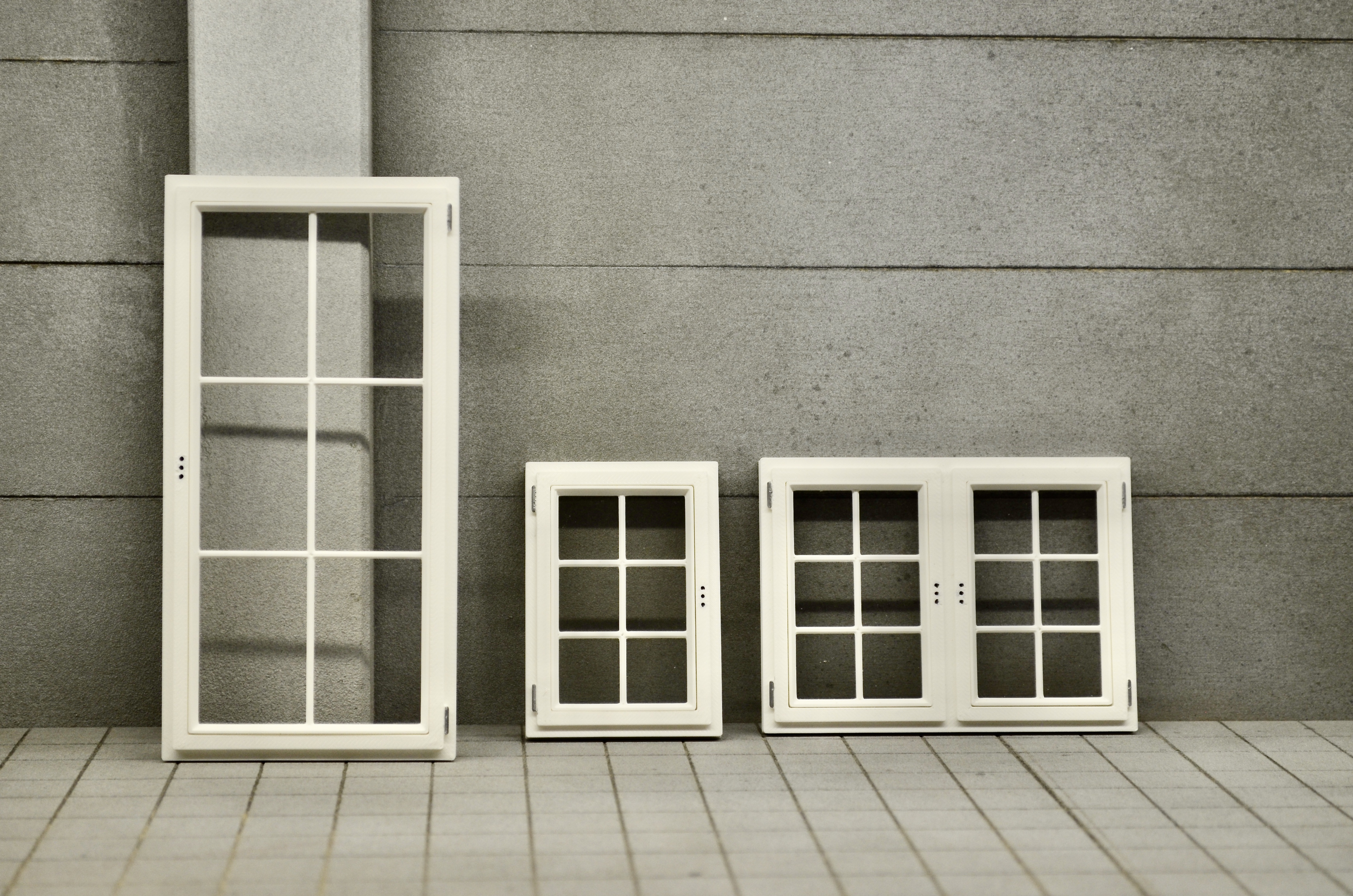 Fenster Satz 3-teilig