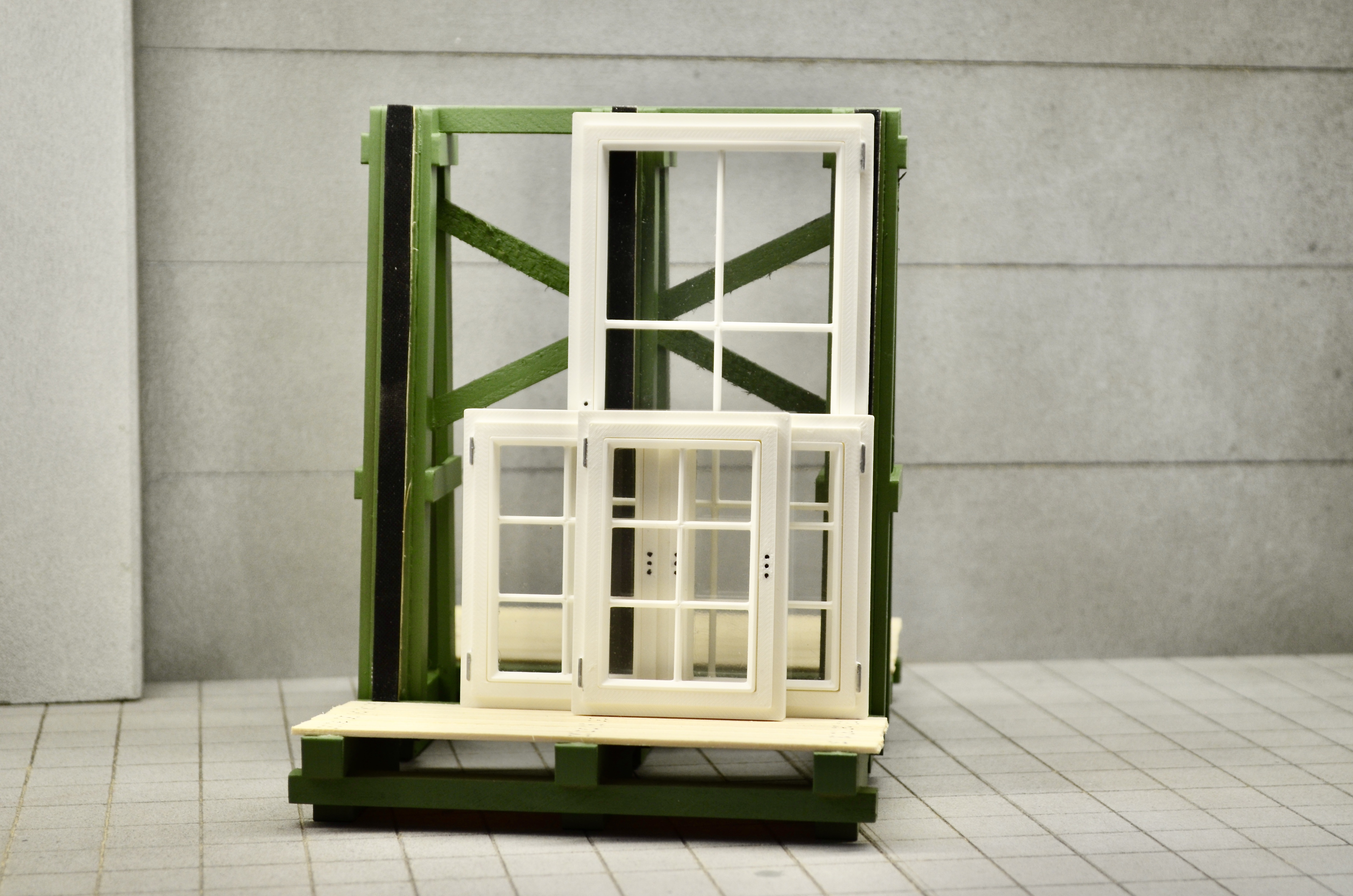 Fenster Satz 3-teilig